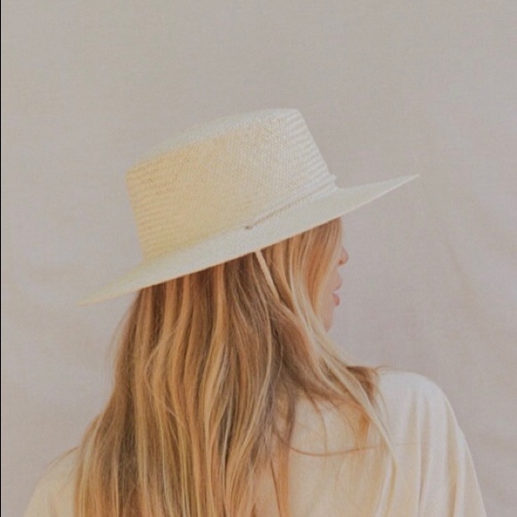 Color Wanderer Boater Paper Straw Hat 